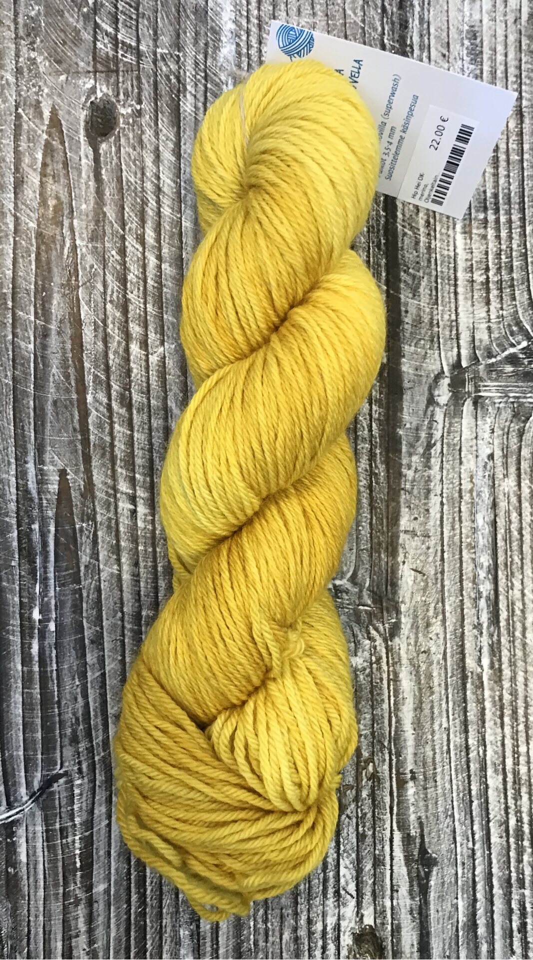 Hip Hei DK- merino Oljenkeltainen-162