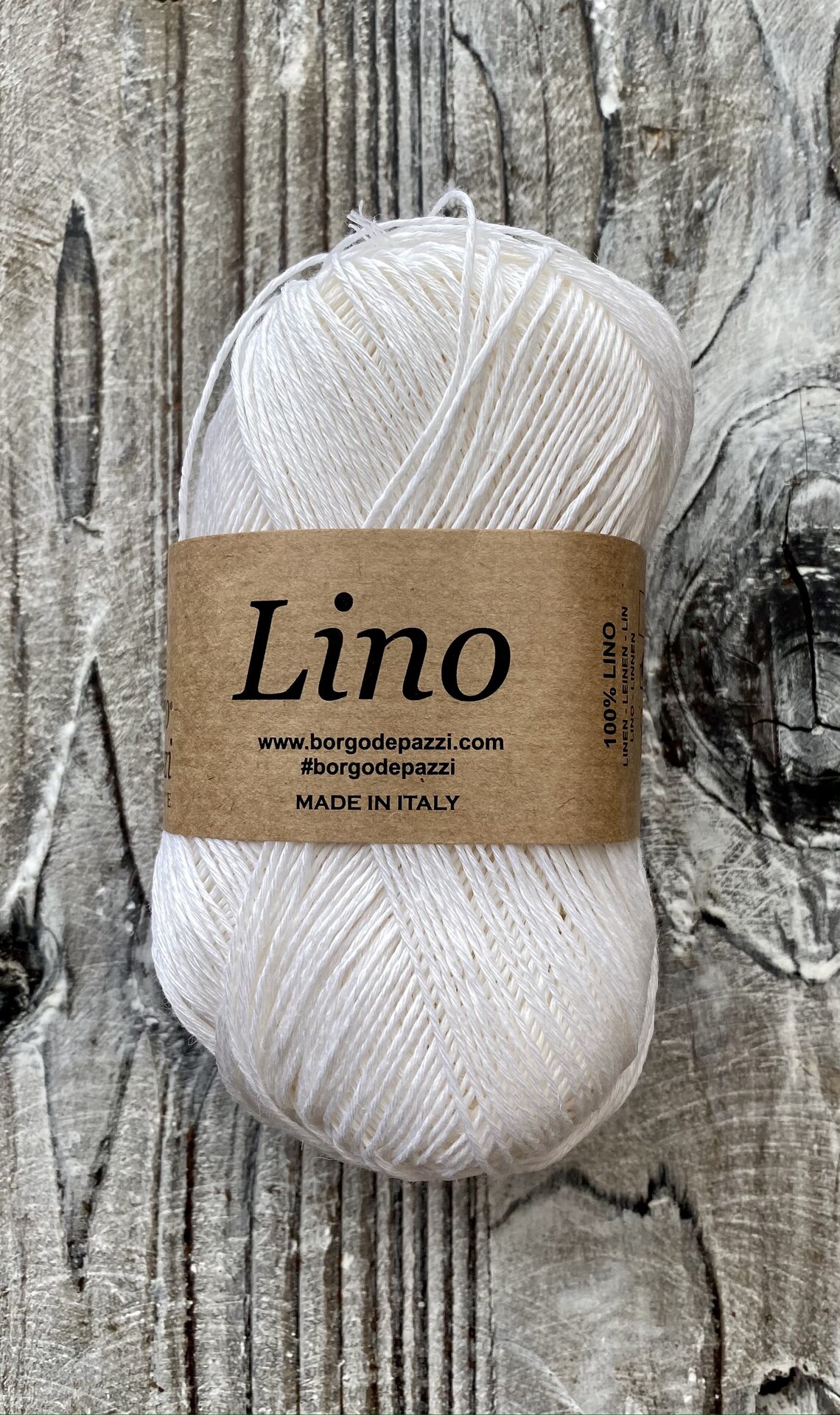 Borgo de'Pazzi Lino 40 puhdas valkea