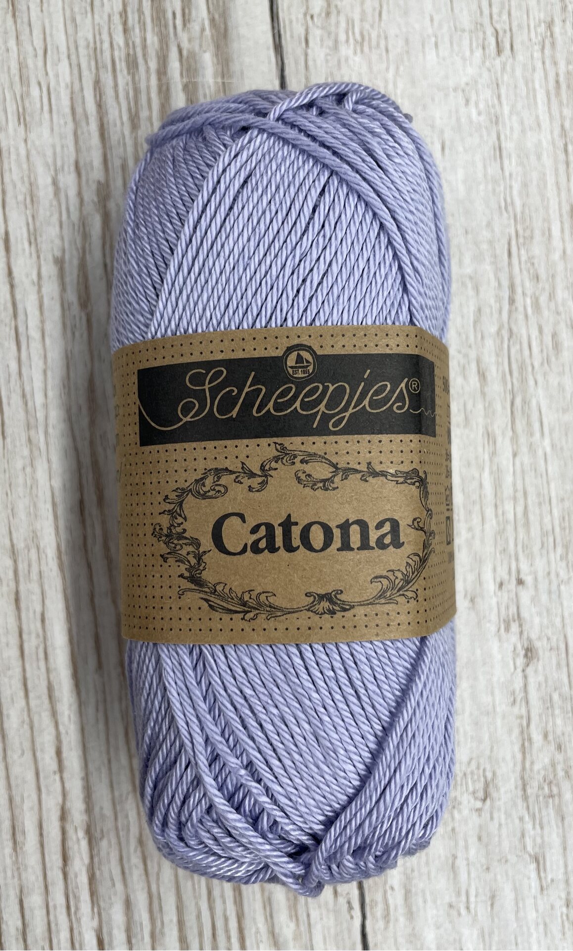 Scheepjes Catona 50 g 399 vaalea lila
