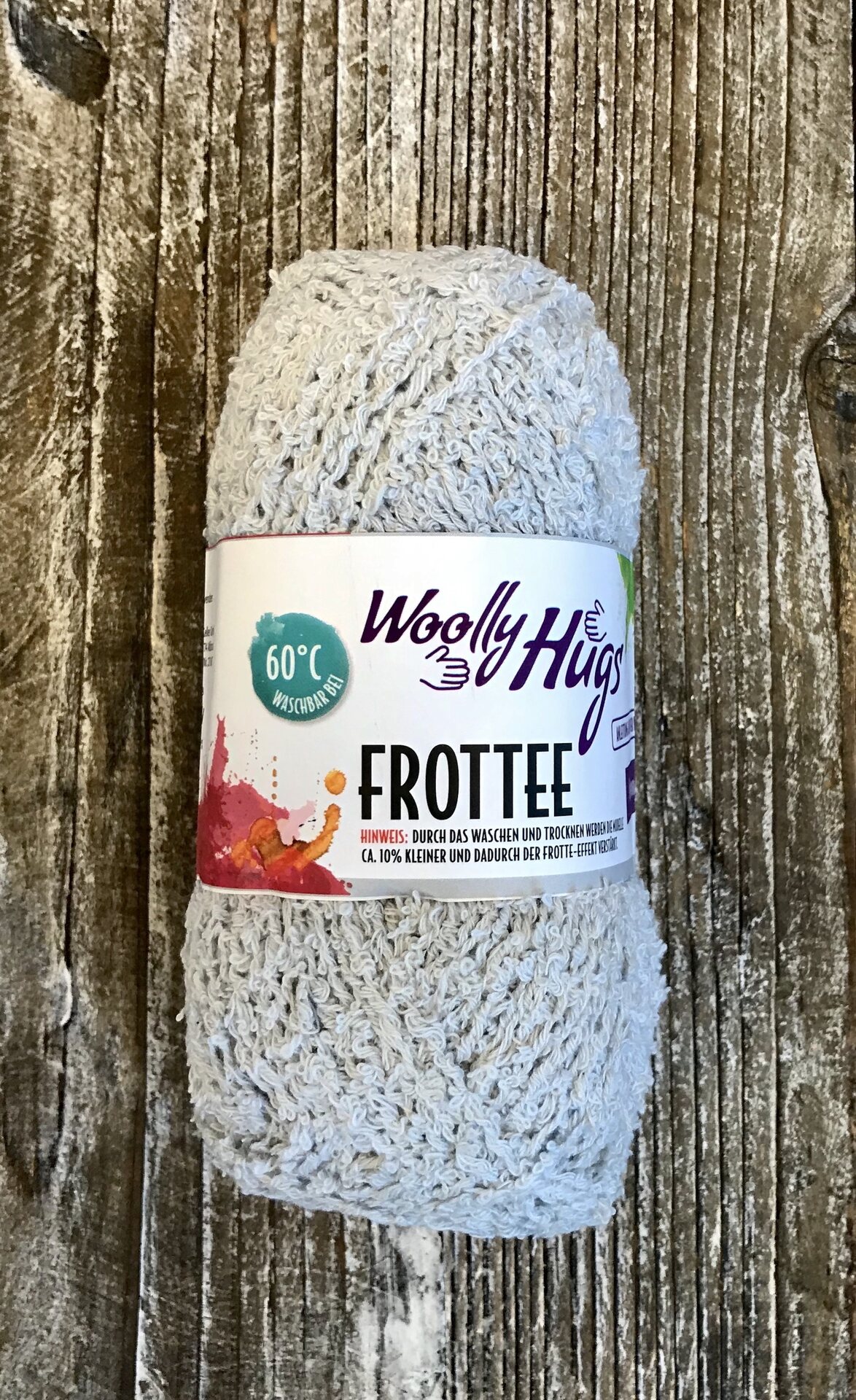 Frottee 91 vaaleanharmaa