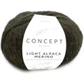 Concept by Katia Light Alpaca Merino 213 tummavihreä