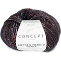 Concept by Katia Cotton-Merino Tones 301 Black-red-maroon