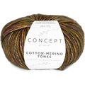 Concept by Katia Cotton-Merino Tones 306 Green-Fuchsia-Orange