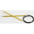 Knit Pro Zing Fixed Circular Needles 80cm 3,5 mm