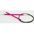 Knit Pro Zing Fixed Circular Needles 80cm 5 mm