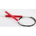 Knit Pro Zing Fixed Circular Needles 80cm 9 mm