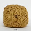 Hjertegarn Blend Bamboo 3314 leijonankeltainen
