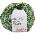 Katia Merino 100% Craft 200 vihreä pohja