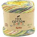 Katia Fair Cotton Craft 175 802 keltainen, oranssi, vihreä