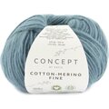 Katia Cotton-Merino Fine 095 vaalea petrooli