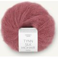 SandnesGarn Tynn Silk Mohair 4244 tumma vanha roosa