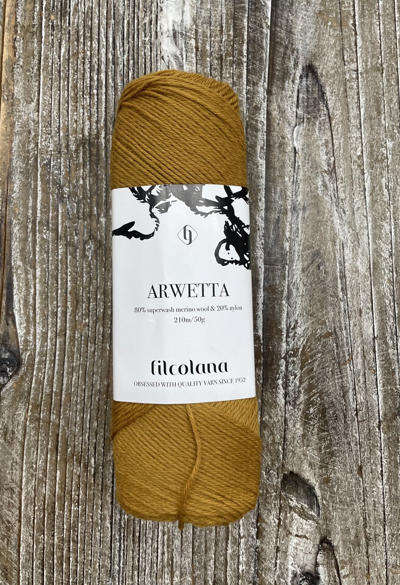 Filcolana Arwetta 136 Mustard