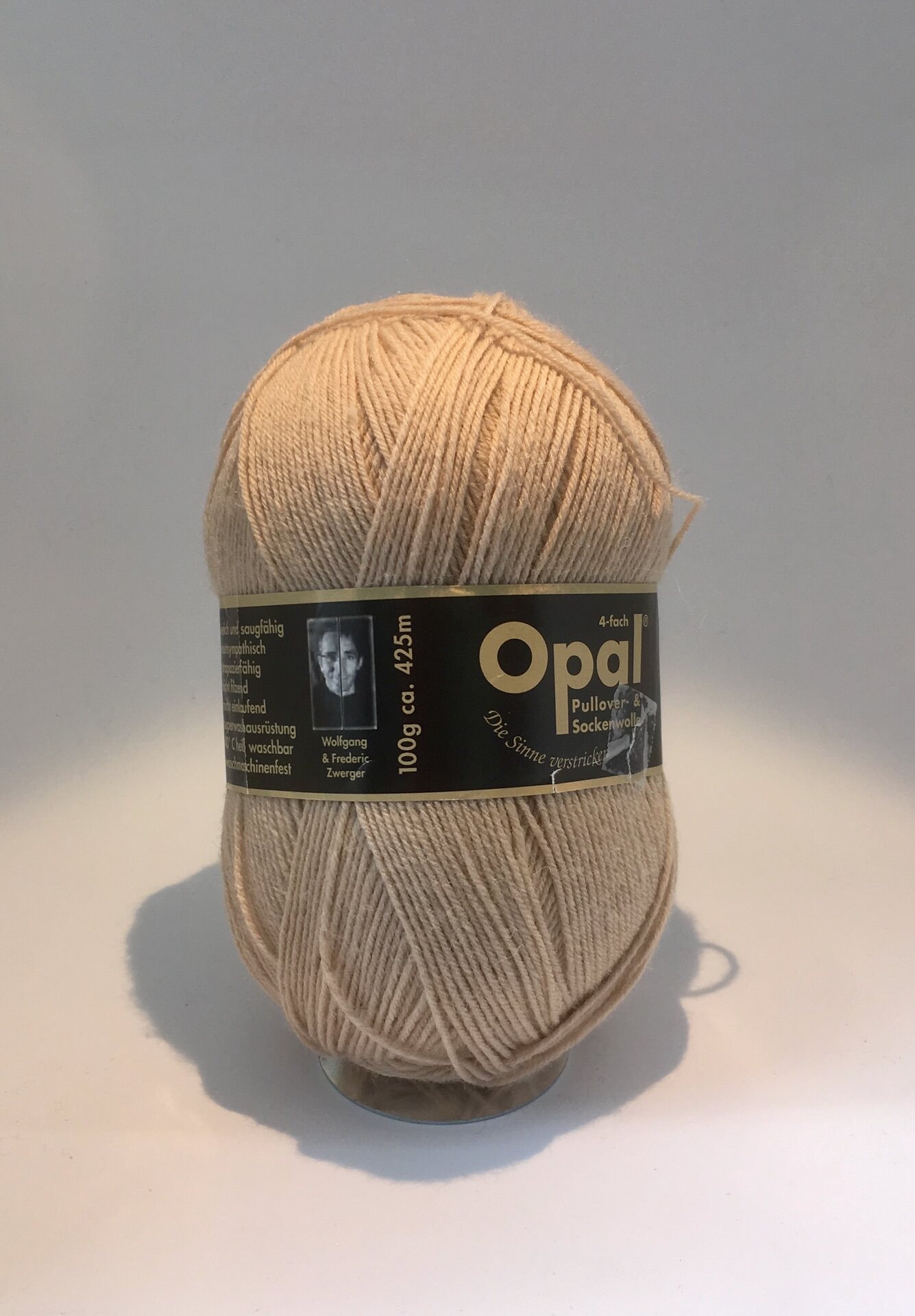 Opal 4-säikeinen sukkalanka 5189 vaalea kameli