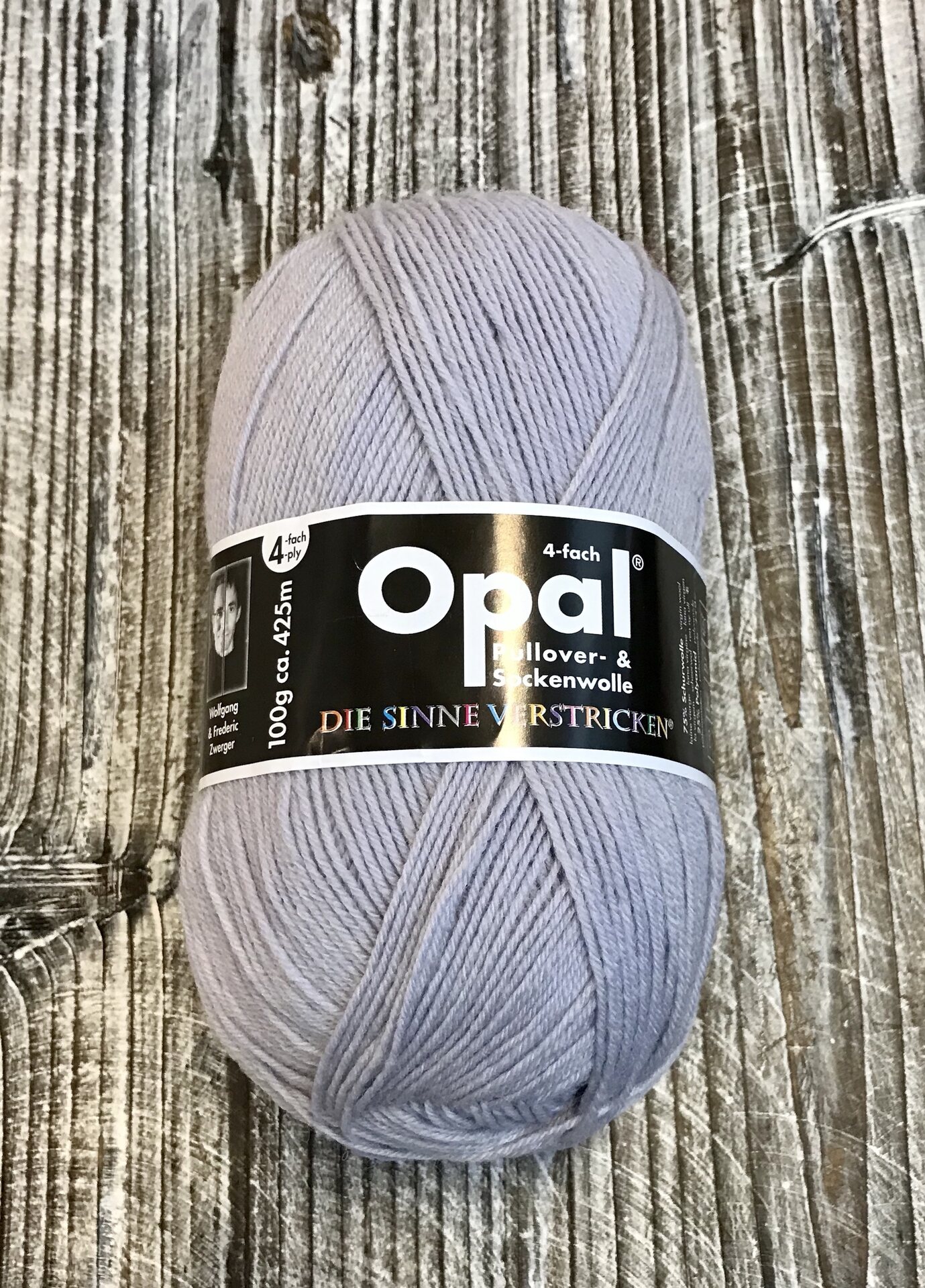 Opal 4-säikeinen sukkalanka 9937 hopea