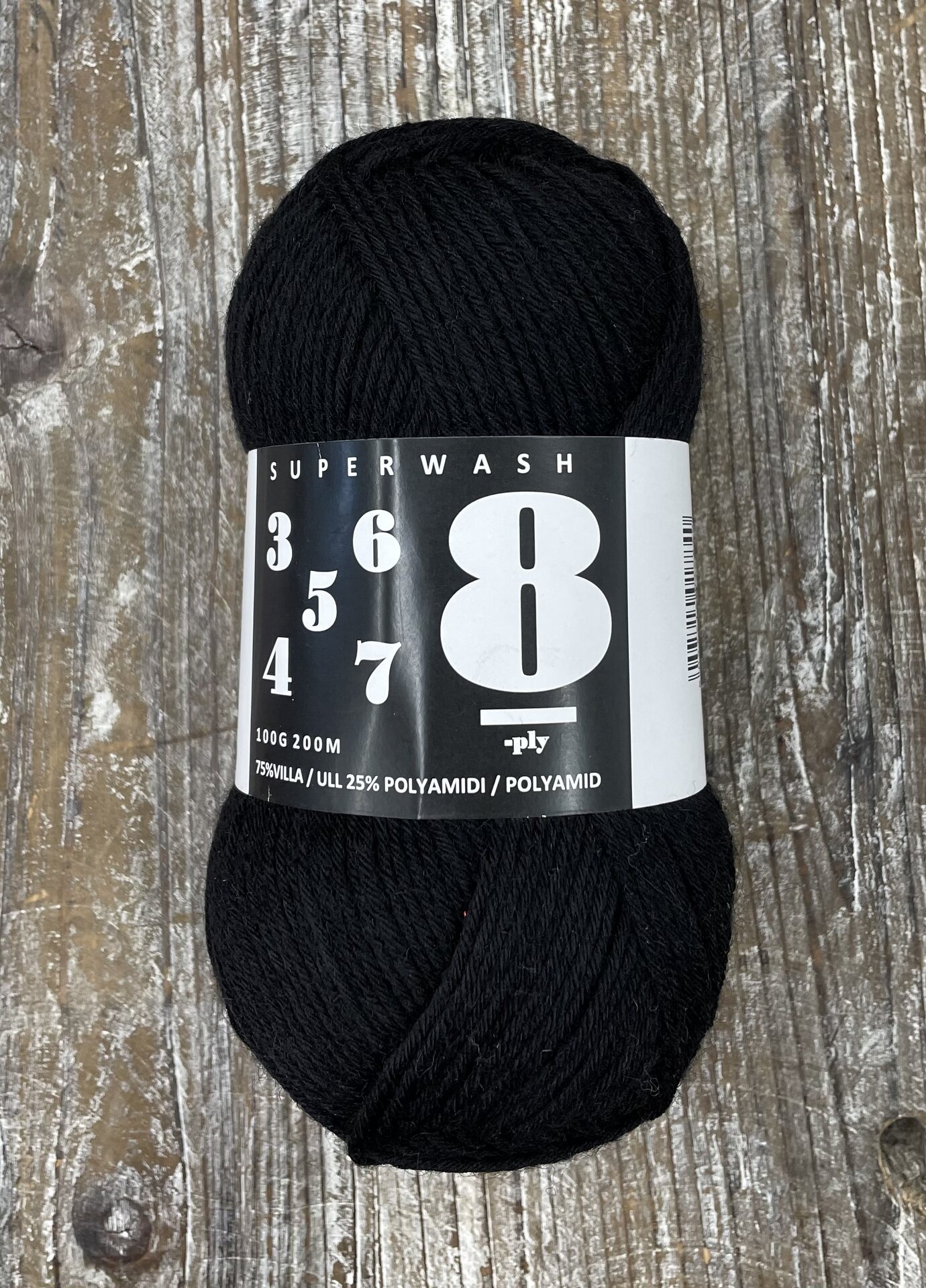 8-ply 4002 Black Onyx