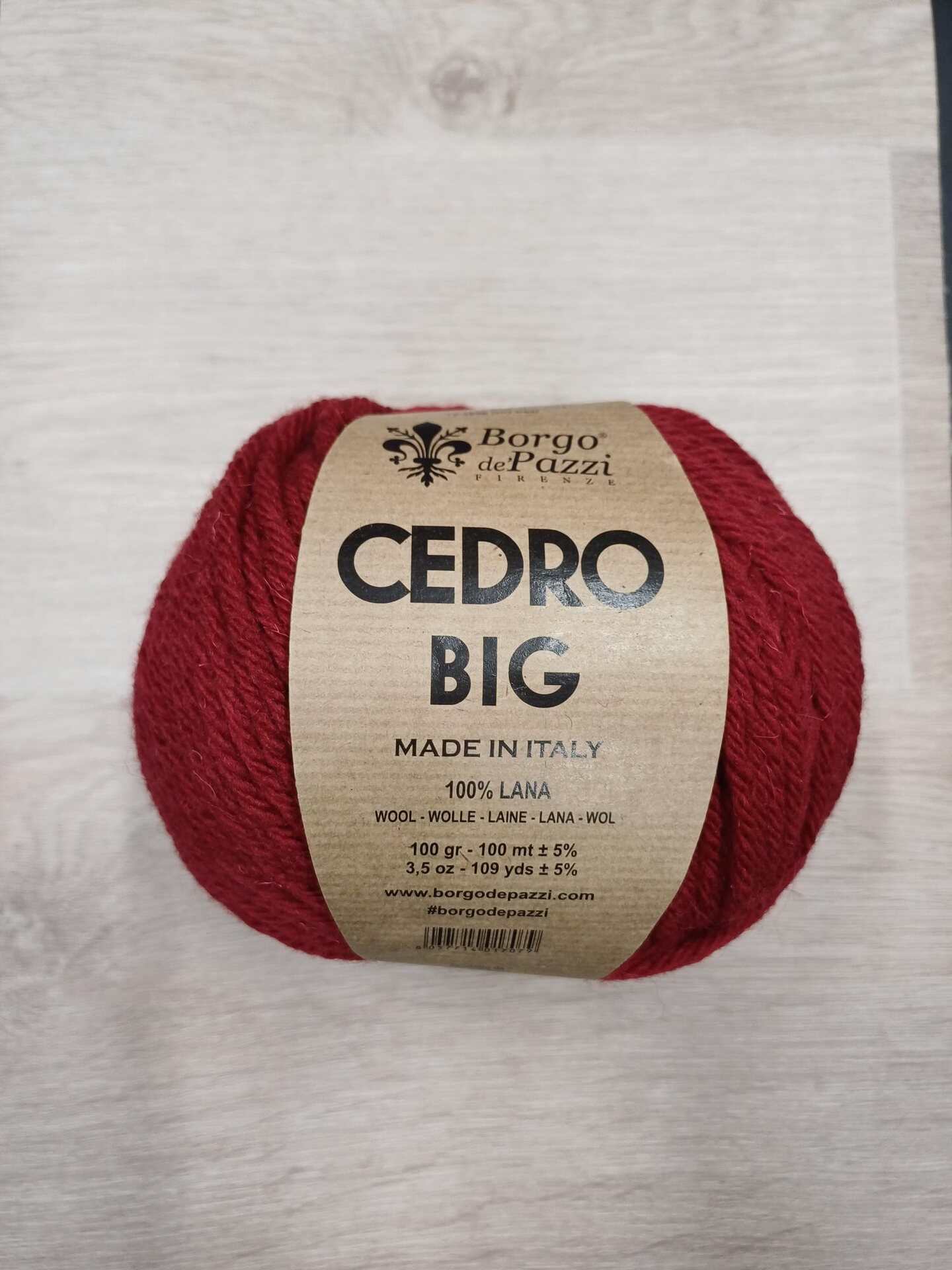 Borgo de'Pazzi Cedro Big 70 Rio Red