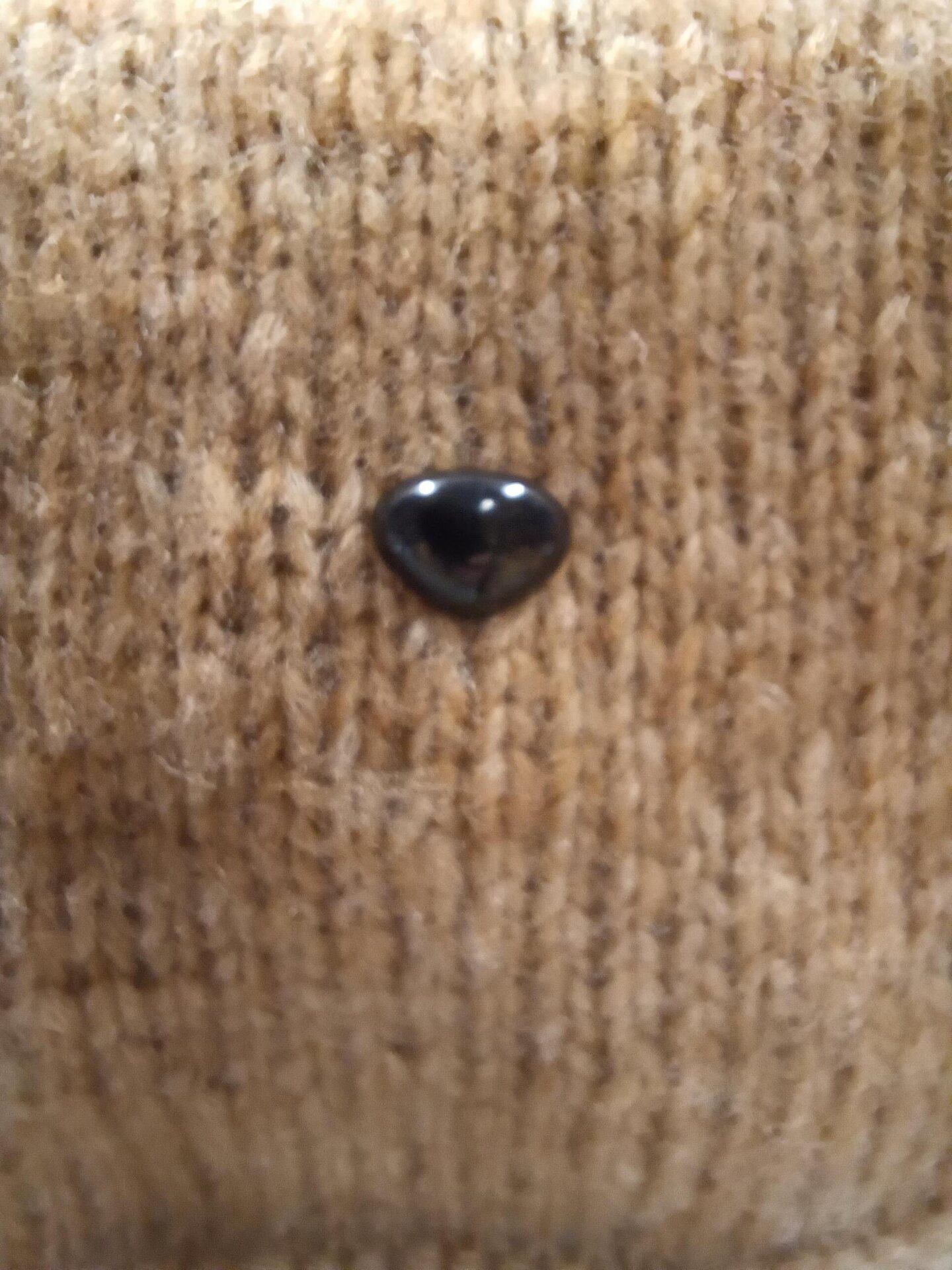 Silmä- ja nenänapit Kuononappi, sileä 15 mm