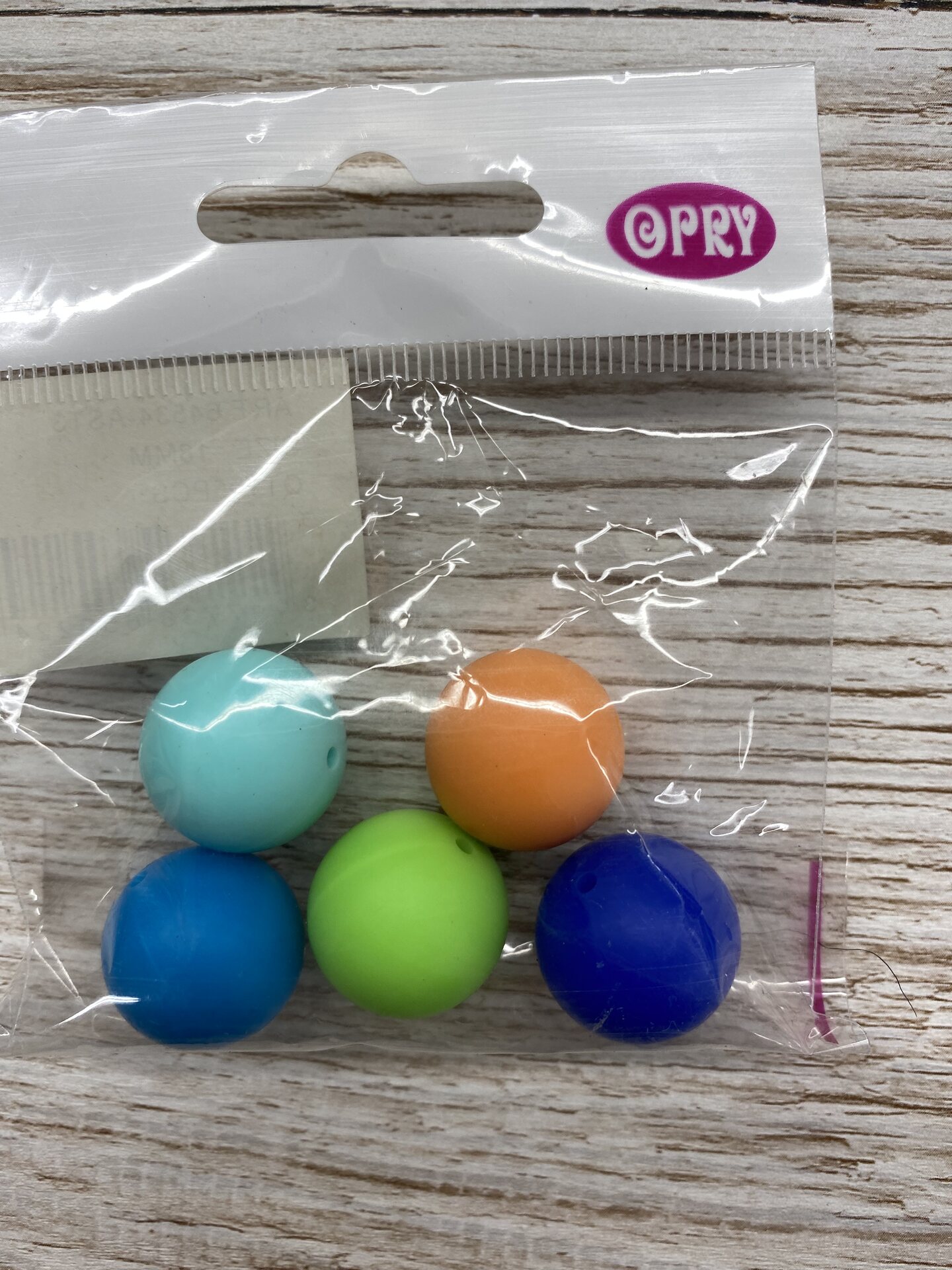 Opry Silikoniset tuttinauhatarvikkeet Helmi 5kpl/ pussi