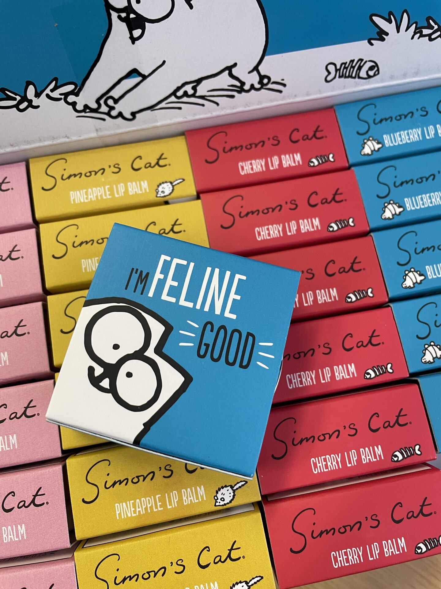 Simon Cats huulivoiteet Sininen (mustikka)