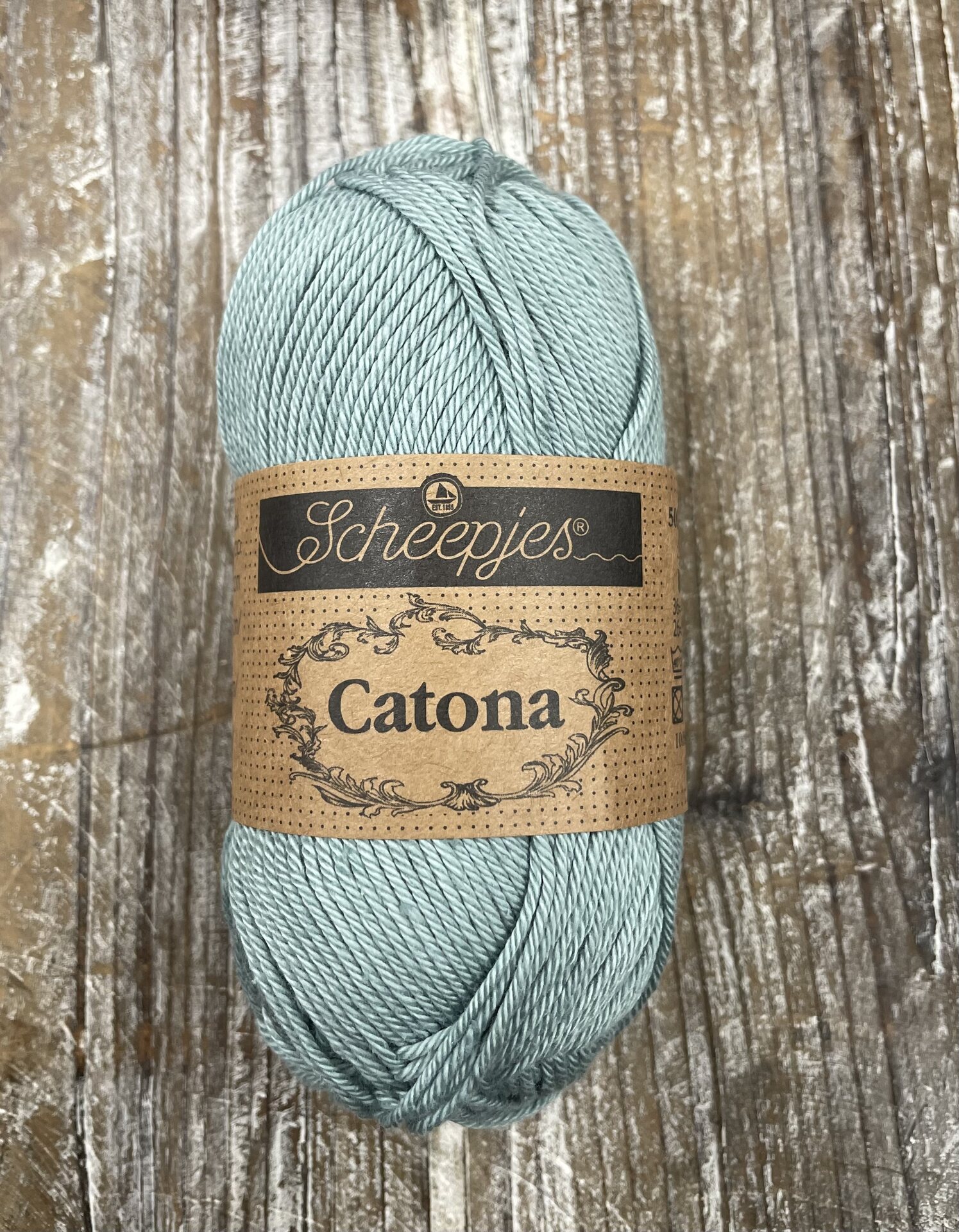Scheepjes Catona 50 g 528 Silver blue