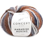 Concept by Katia Paradise merino 505 ecru-ruskea-harmaa-tummanharmaa