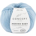 Katia Merino Baby 08 vaalea sininen