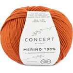 Katia Merino 100% 20 tumma oranssi