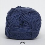 Hjertegarn Blend Bamboo 6970 sininen