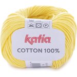 Katia Cotton 100% 19 keltainen
