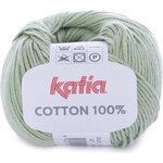 Katia Cotton 100% 47 vaalea vihreä