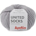 Katia United Socks 8 helmen harmaa