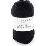 Concept by Katia United Sock & More 002 musta