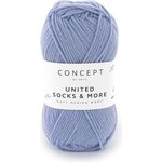 Concept by Katia United Sock & More 051 laventelin sininen