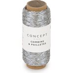 Concept by Katia Combine & Paillettes 55 hopea
