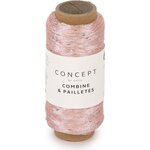 Concept by Katia Combine & Paillettes 50 pink
