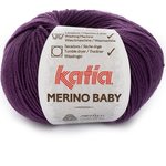 Katia Merino Baby 48 Tumma Lila