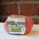 Austermann Merino Cotton organic 0006 vaaleanpunainen