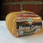 Austermann Merino Cotton organic 0009 sinappi