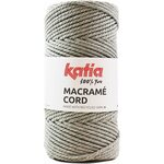 Katia Macrame Cord 102 vaaleanharmaa