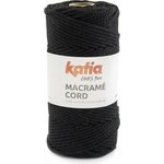 Katia Macrame Cord 119 Musta