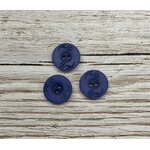 Perus-oivat napit Tummansininen kukka 15mm
