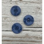 Perus-oivat napit Keskisininen kukka 15mm