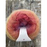 Laines du Nord Poema Alpaca 9 pehmeät oranssit ja pinkit