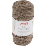 Macrame glitter Beige