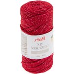 Macrame glitter Puna-kulta