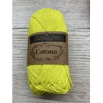 Scheepjes Catona 50 g 601 neon keltainen
