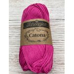 Scheepjes Catona 50 g 604 neon pinkki