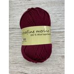 Hjertegarn Extrafine Merino 120 5663 burgundi