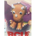 Amigurumi-pakkaus Triceratops