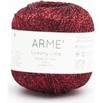 Laines du Nord Arme -kimallelanka 1040 punainen